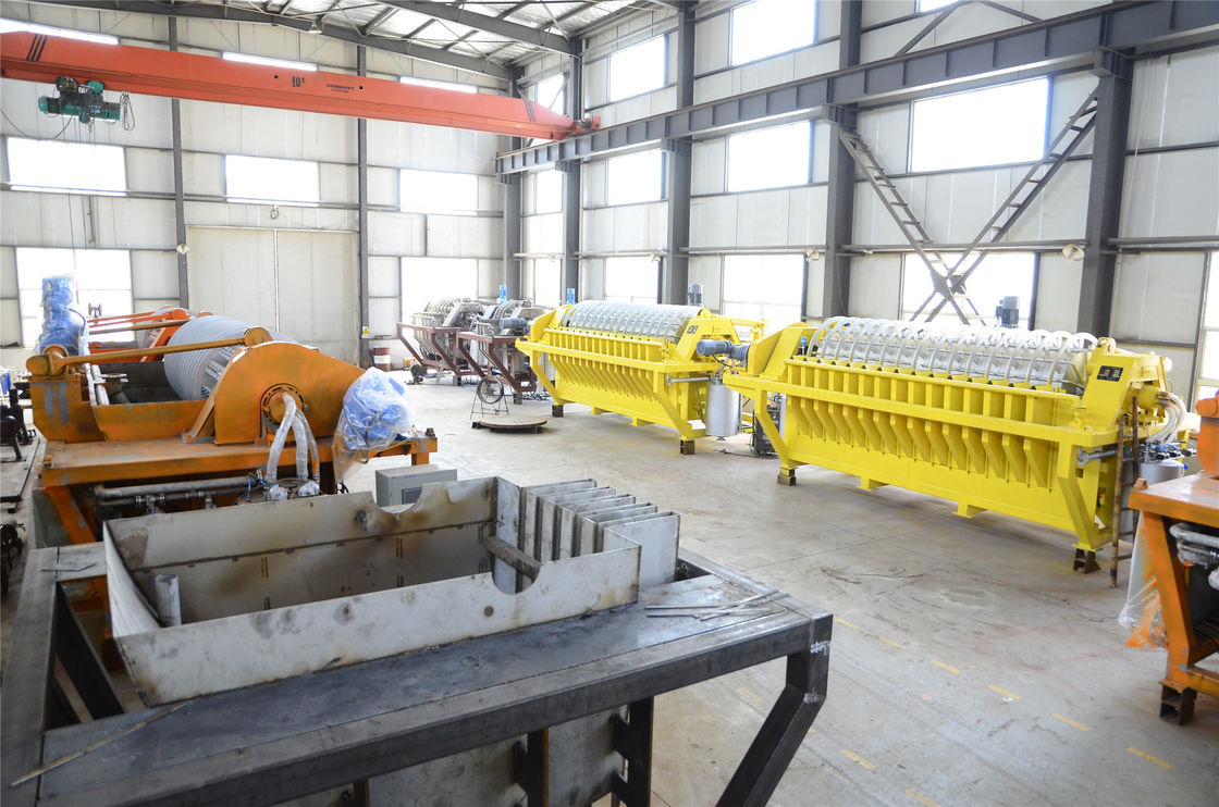 Filtre à vide en céramique TT-4 Mode de contrôle automatique Filtrage de la surface 6 mètres cubes Jusqu'à 120 mètres cubes Système de filtration industrielle